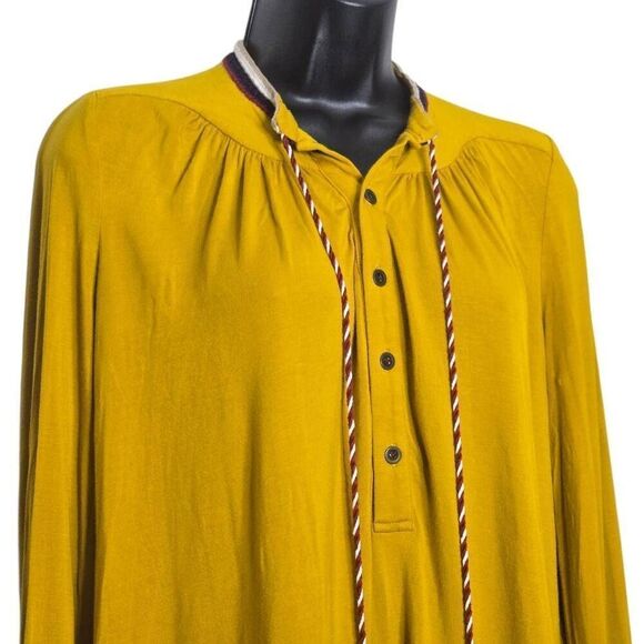 Akemi + Kin Tie Neck Bell Sleeves Tassels - Picture 2 of 7